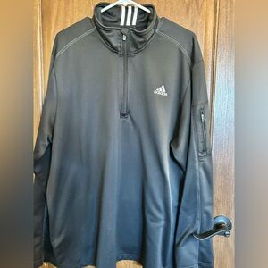 Adidas 1/4 zip shirt men size XXL